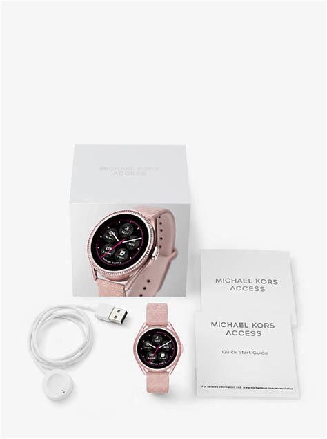 michael kors eac|Michael Kors Access Gen 5E MKGO Pink.